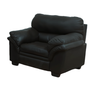 Leather Black Lounge Code 405 - انتريه جلد