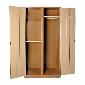 Metal Wardrobe 2 Doors - دولاب ملابس معدني صاج 2 ضلفة