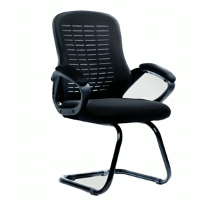 909-U Waiting Chair Black-كرسي انتظار